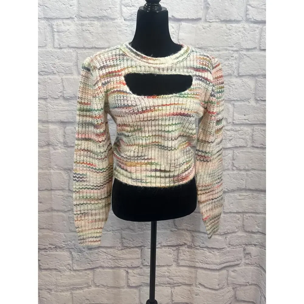 NWT Central Park West Juliette Cutout Multi color  Small - Picture 4 of 7